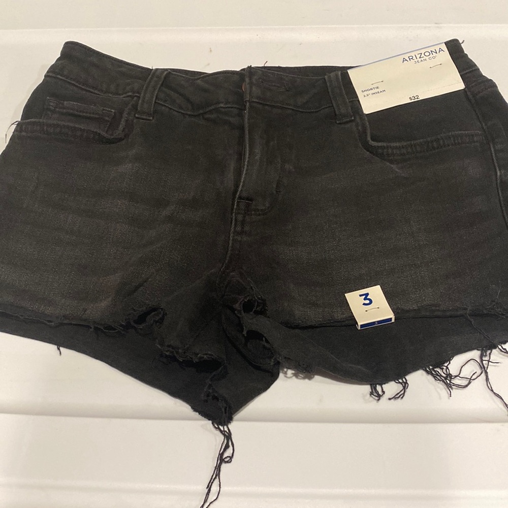 Arizona Jean Company Size 3 High Rise Jean Shorts